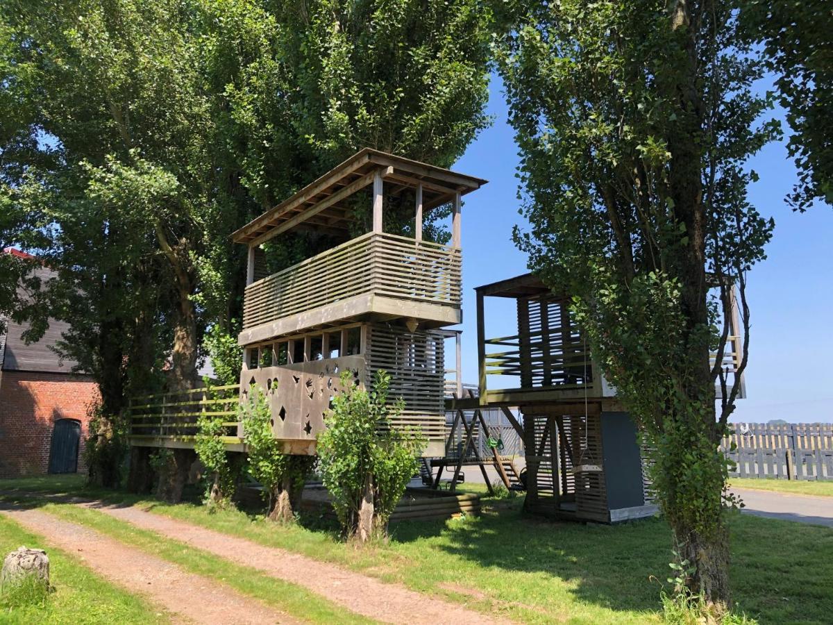 Вілла Le Domaine Des Zoiseaux - Lddz Des Flandres Vieux-Berquin Екстер'єр фото