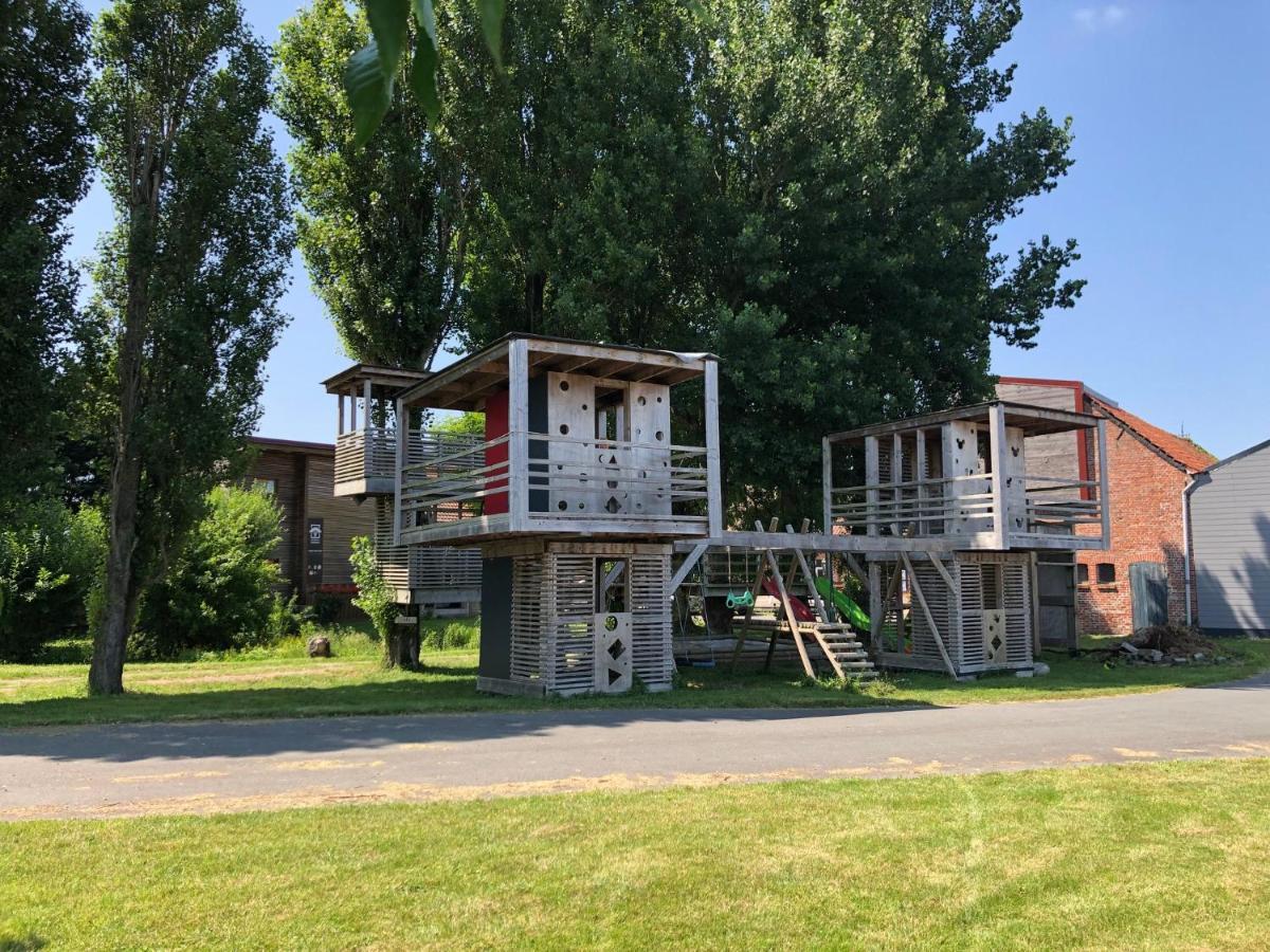 Вілла Le Domaine Des Zoiseaux - Lddz Des Flandres Vieux-Berquin Екстер'єр фото